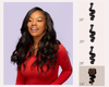 Malaysian Body Wave Bundle Set - 14" Closure + 26", 26", 28" Bundles